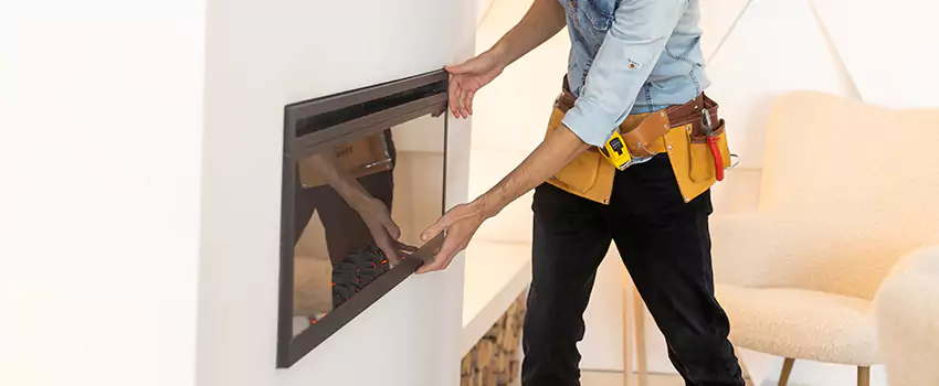 Metal Fireplace Installation in Dyer, Indiana