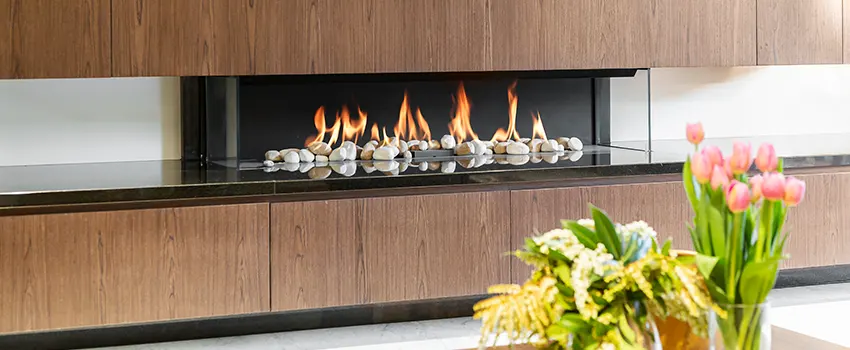 Double-height Fireplace Design Refurbishment in Dyer, Indiana